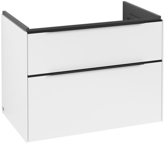 Pure White, Volcano Black