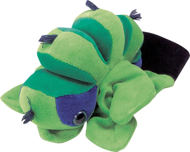 Actual product image Beleduc Hand puppet caterpillar
