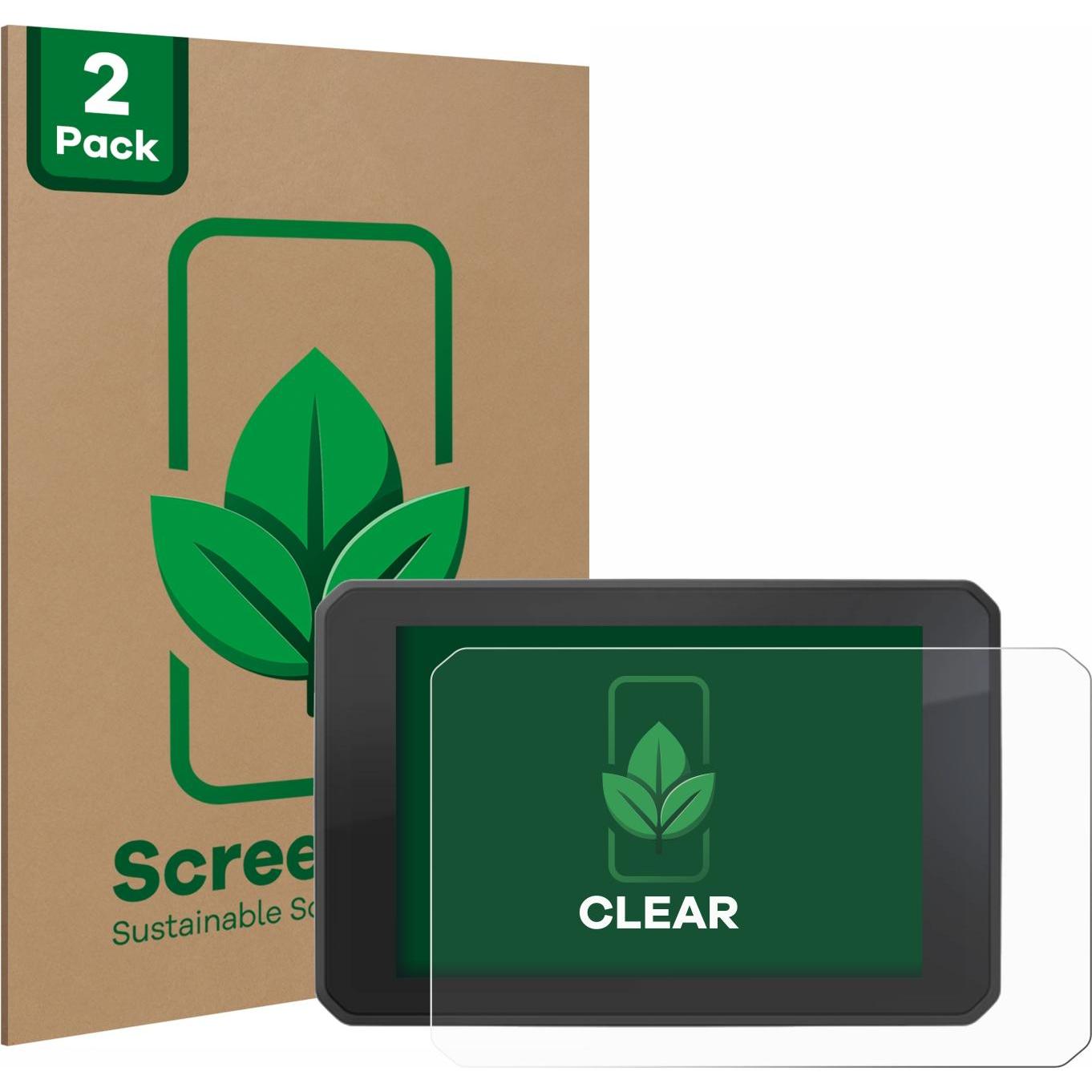 ScreenLeaf, Fahrzeug Navigation Zubehör, Schutzfolie nachhaltiger Displayschutz Displayschutzfolie Folie Klar Transparen...
