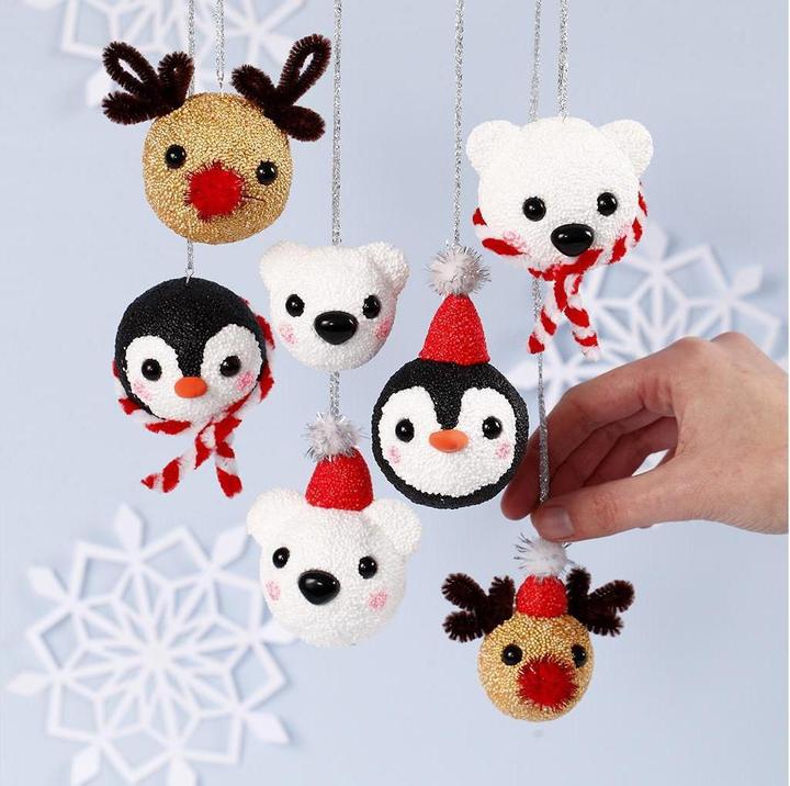 Produktbild Creativ Company Bastelset Christbaumkugeln