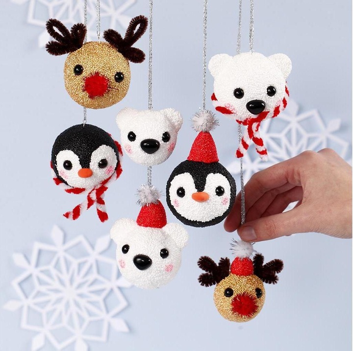 Produktbild Creativ Company Bastelset Christbaumkugeln