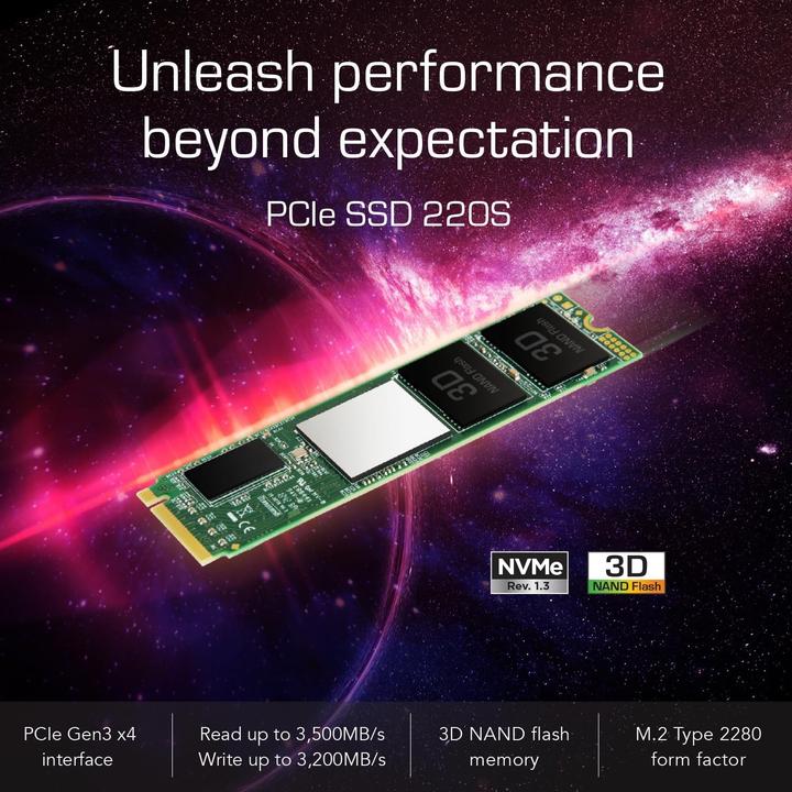 Produktbild Transcend 220S (1000 GB, M.2 2280)