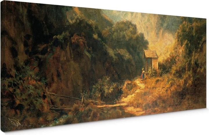 Trenddeko Spitzweg - Rock Valley con cappella (150 x 60 cm)