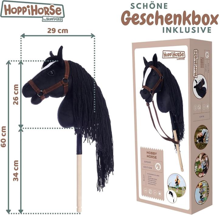 Image du produit No Name Cheval de bât HOPPIHORSE A3 noir