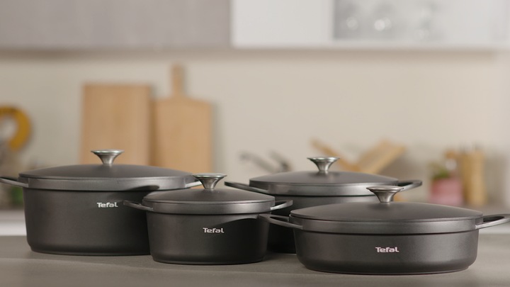 Produktbild Tefal Trattoria (28 cm, Kochtopf, Gusseisen)