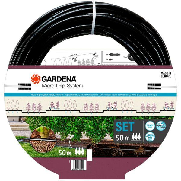 Image du produit Gardena Kit haie/arbuste Micro-Drip 50m (Kit d'irrigation goutte à goutte)