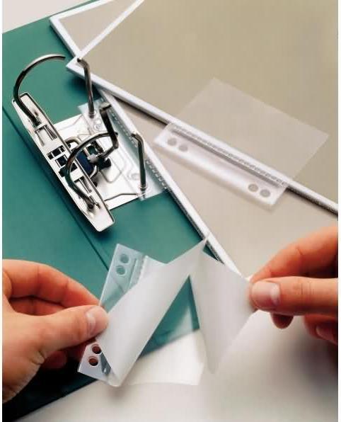 Actual product image Veloflex Stapling strips Double Staple Fix Dimensions: 6 x 10 cm (W x H) Material: Polypropylene