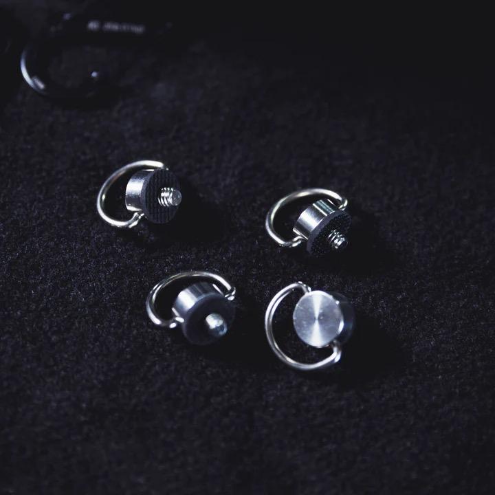 Image du produit CRDBAG Kit de vis pour caméra 1/4" D-Ring (Accessoires vidéo divers)