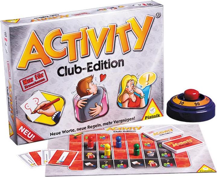Produktbild Piatnik Activity Club Edition (Deutsch, 3 - 16 Spieler)