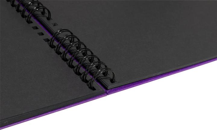 Immagine prodotto Exacompta Fotoalbum mit Spiralbindung, 50 Seiten schwarz, 32x22 cm, Japan (32 x 22 cm)