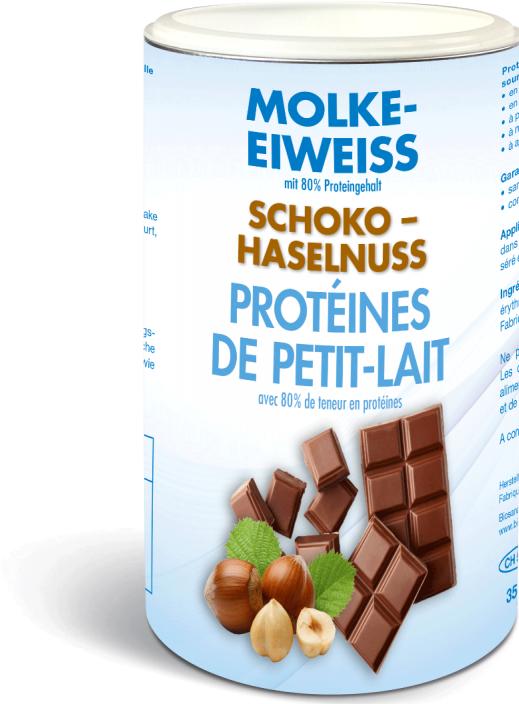 Actual product image Biosana Whey Protein Powder Chocolate Hazelnut (1 Piece, 350 g)