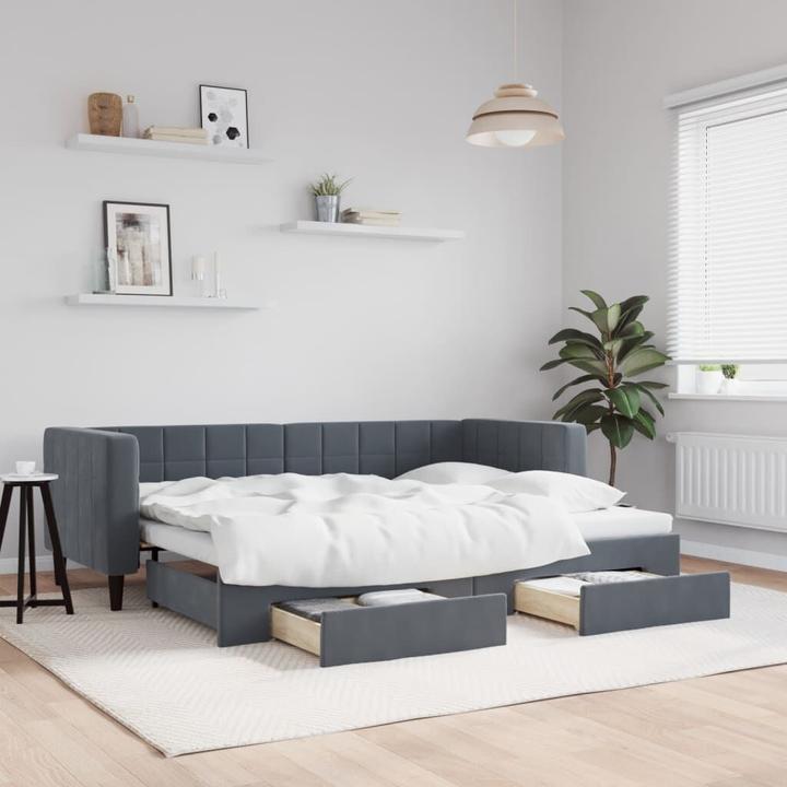 Actual product image vidaXL ausziehbares Tagesbett
