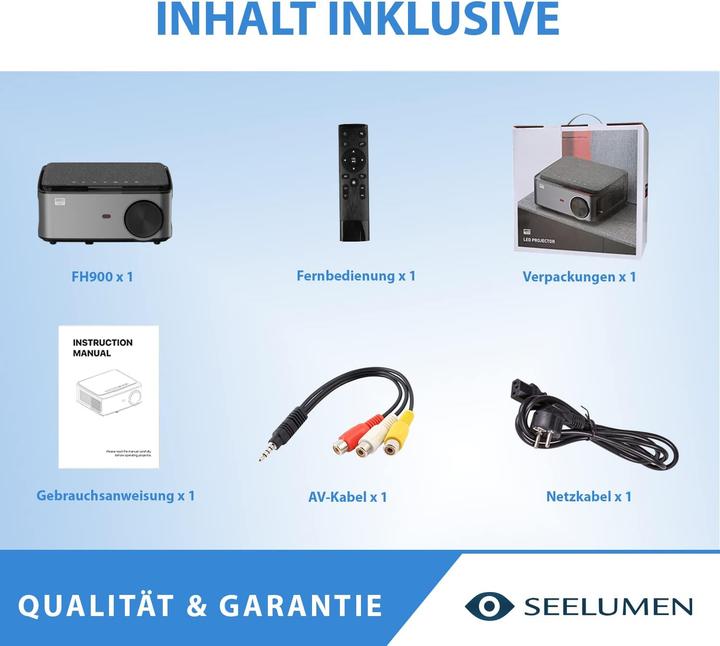 Actual product image Seelumen Projector (500 lm)