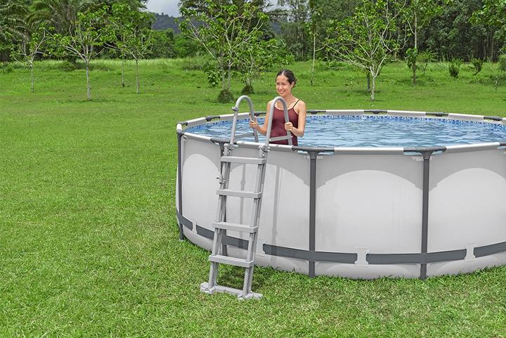 Produktbild Bestway Steel Pro MAX Frame Pool Komplet t-Set 427 x 122 cm, rund (427 x 122 cm)