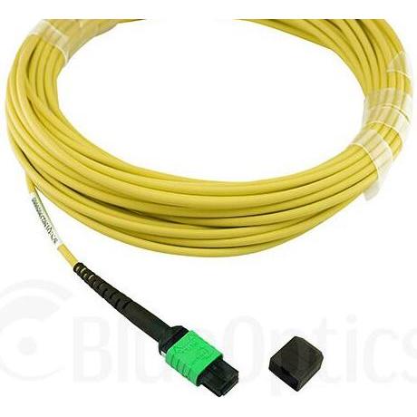Thumbnail - BlueOptics EMC CBL-MPO12-4LC-SMF-10M kompatibles MPO-4xLC Singlemode Patchkabel 10 Meter (S/UTP, CAT7, 10 m), Netzwerkka...