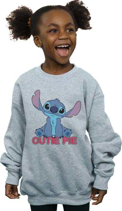 Produktbild Disney Lilo And Stitch Stitch Cutie Pie Sweatshirt Mädchen (140, 146)