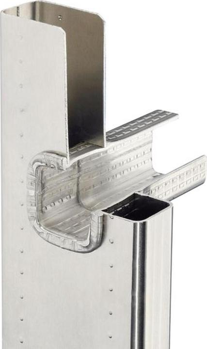 Produktbild Hailo S80 ProfiStep duo, Aluminium-Schiebeleiter 2-teilig, 2x12 Sprossen (Mehrzweckleiter, 14 cm)