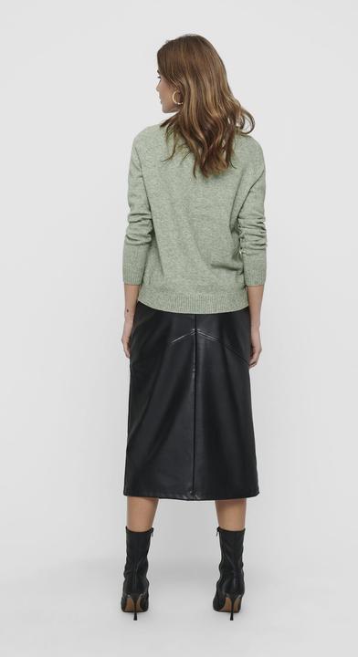 Actual product image Only Plain knitted sweater (M)