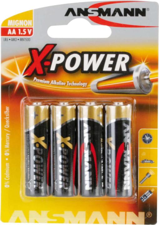 Productafbeelding Ansmann X-Power (4 Pcs., AA)