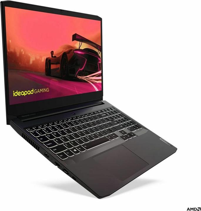 Actual product image Lenovo IdeaPad Gaming 3 15ACH6 (15.60", 512 GB, 16 GB, Eng. Int., AMD Ryzen 5 5500H)