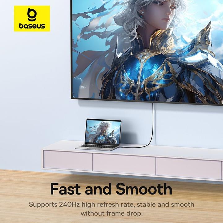 Actual product image Baseus Adapter USB-C to HDMI High Definition (black) (1.50 m)