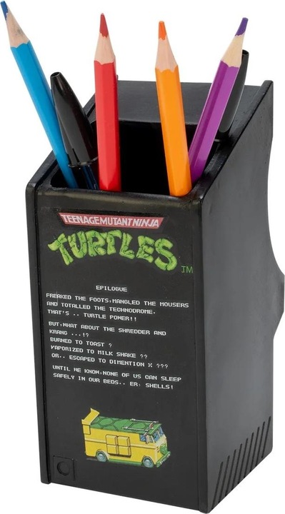 Actual product image Blue Sky Tortues Ninja Pot à crayons Arcade Machine