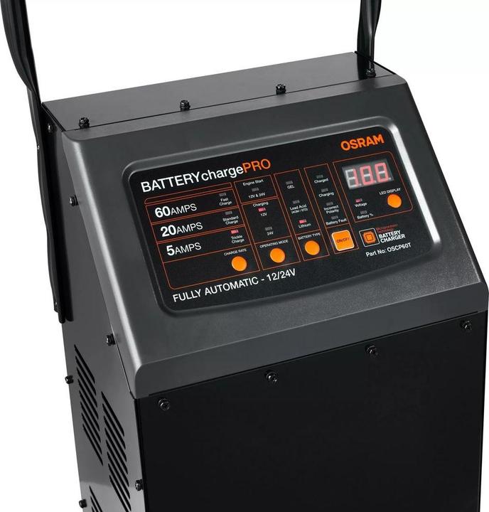 Produktbild Osram Batterieladegerät 60A (12V, 24V, 60 A)