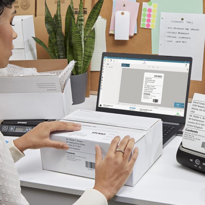 Produktbild Dymo M10 E-Mail-Waage Schwarz, Silber