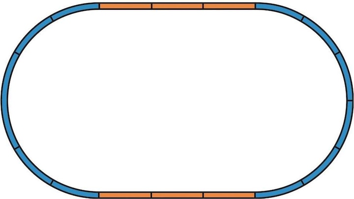 Actual product image Piko Start set with bedding track ICE 3 (Track H0)