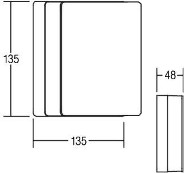 Produktbild Brumberg LED-Wandaufbauleuchte (665 lm)