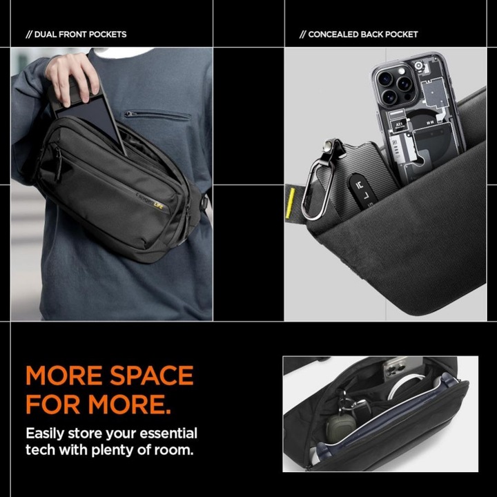 Productafbeelding Spigen KD410 Draagtas Klasden - Zwart