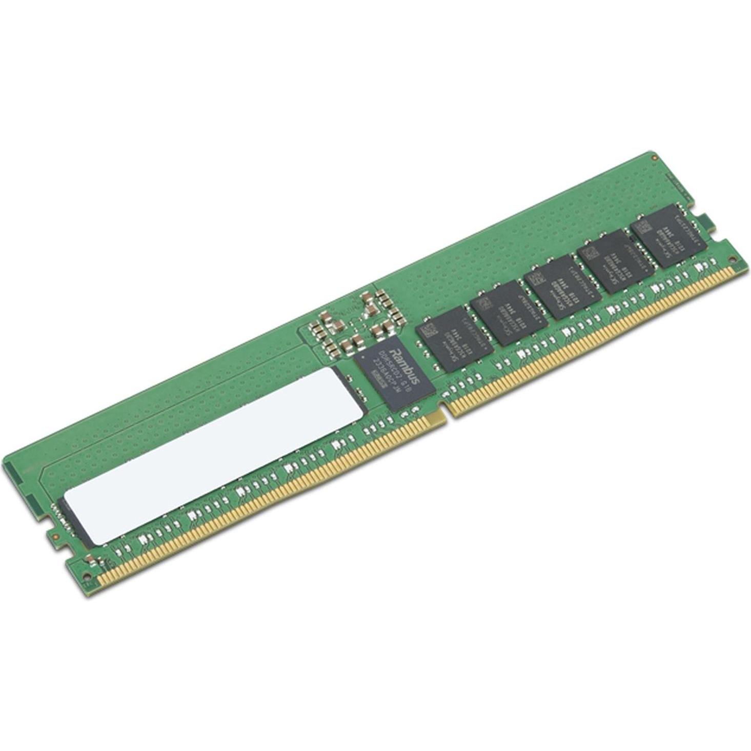 Lenovo 32GB DDR5 5600MHZ ECC RDIMM MEMORY (1 x 32GB, 5600 MHz, DDR5-RAM, DIMM), RAM, Grün
