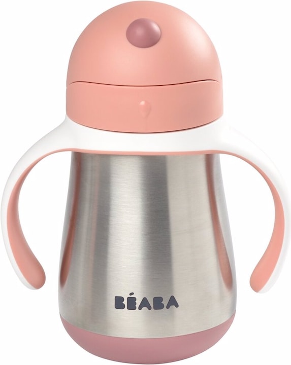 Actual product image Beaba Straw Cup Inox