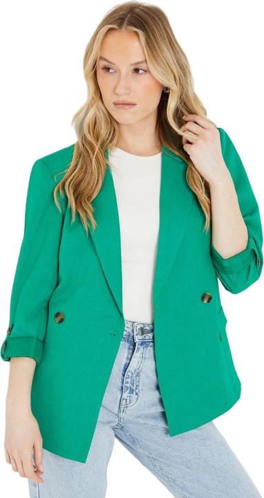 Immagine prodotto Dorothy Perkins Blazer Linea Lunga Dettaglio Tasca Donna (36)