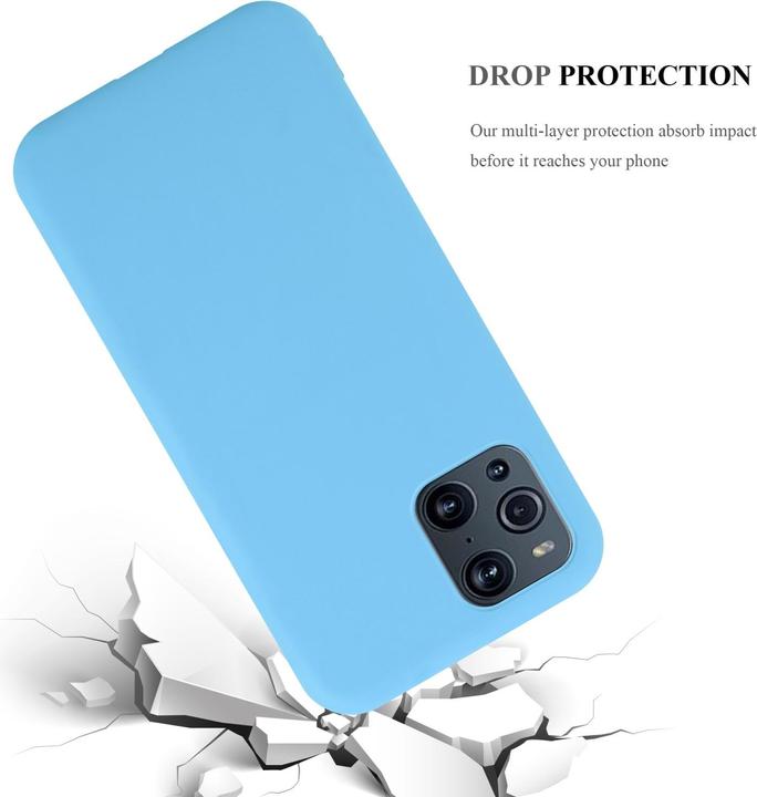 Actual product image Cadorabo TPU Candy shell (Oppo Find X3 Pro)