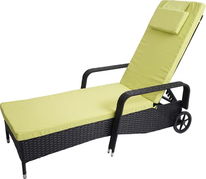 Charcoal, Light green cushion