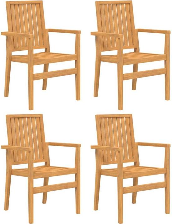 Produktbild vidaXL Stapelbarer Gartenstuhl