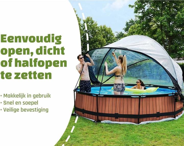 Actual product image Exit Zwembad overkapping - Ã˜ 360 cm
