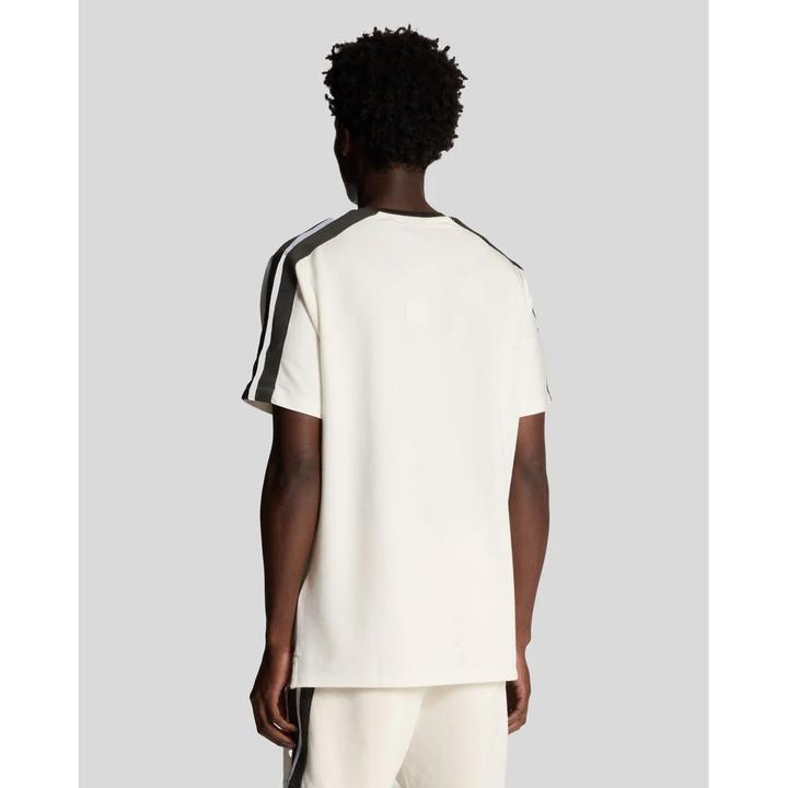 Actual product image Lyle and Scott Contrast stripe T-shirt (S)