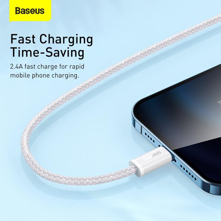 Actual product image Baseus USB A - Lightning (1 m, USB 3.0, 20 W)
