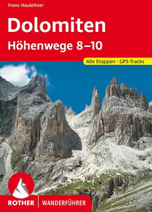 Produktbild Dolomiten-Höhenwege 8-10 (Deutsch, Franz Hauleitner, 2020)