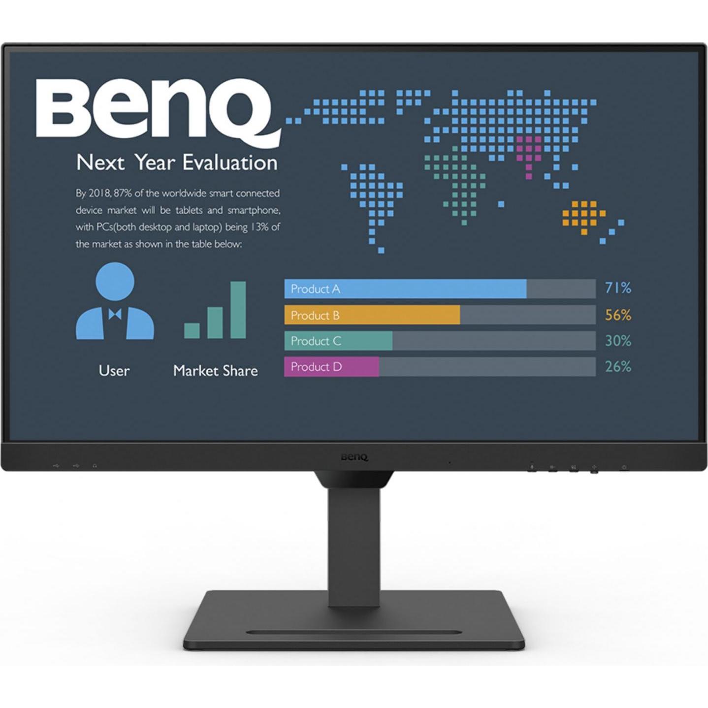 BenQ BL2790QT (2560 x 1440 Pixel, 27"), Monitor, Schwarz