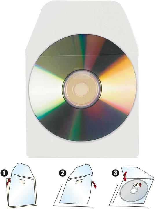 Produktbild CD/DVD Hülle 127x127mm