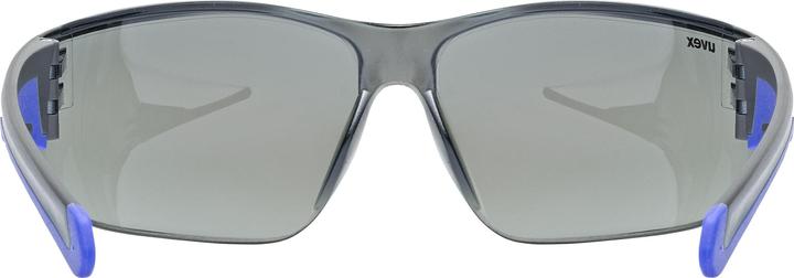 Actual product image Uvex Sports Equate (black-blue matt, Mirror Blue)