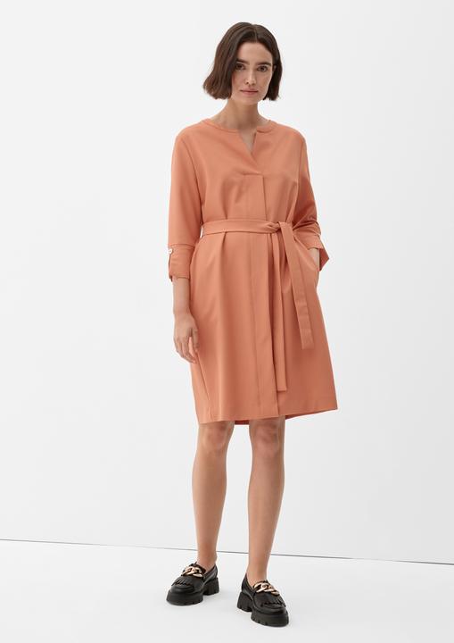 Produktbild s.Oliver Kleid Blusenkleid mit Gürtel (42)