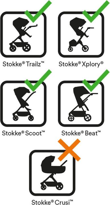 Actual product image Stokke Xplory Adapter Maxi Cosi
