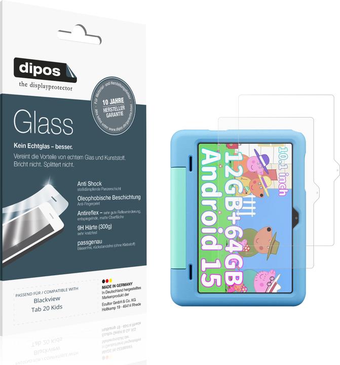Actual product image Dipos Anti-Shock Screen Protector Matte (Blackview Tab 20)