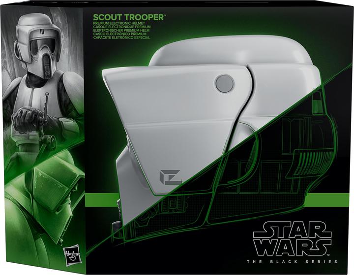 Produktbild Hasbro Star Wars Black Series elektronischer Helm Scout Trooper
