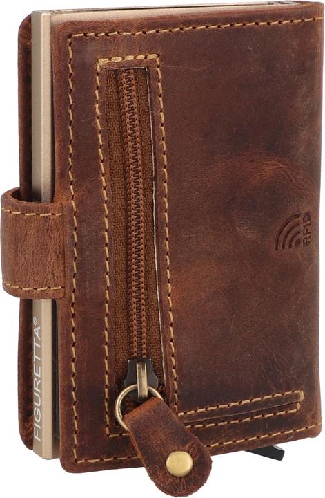 Produktbild Greenburry Vintage Geldbörse RFID Schutz Leder 7.5 cm