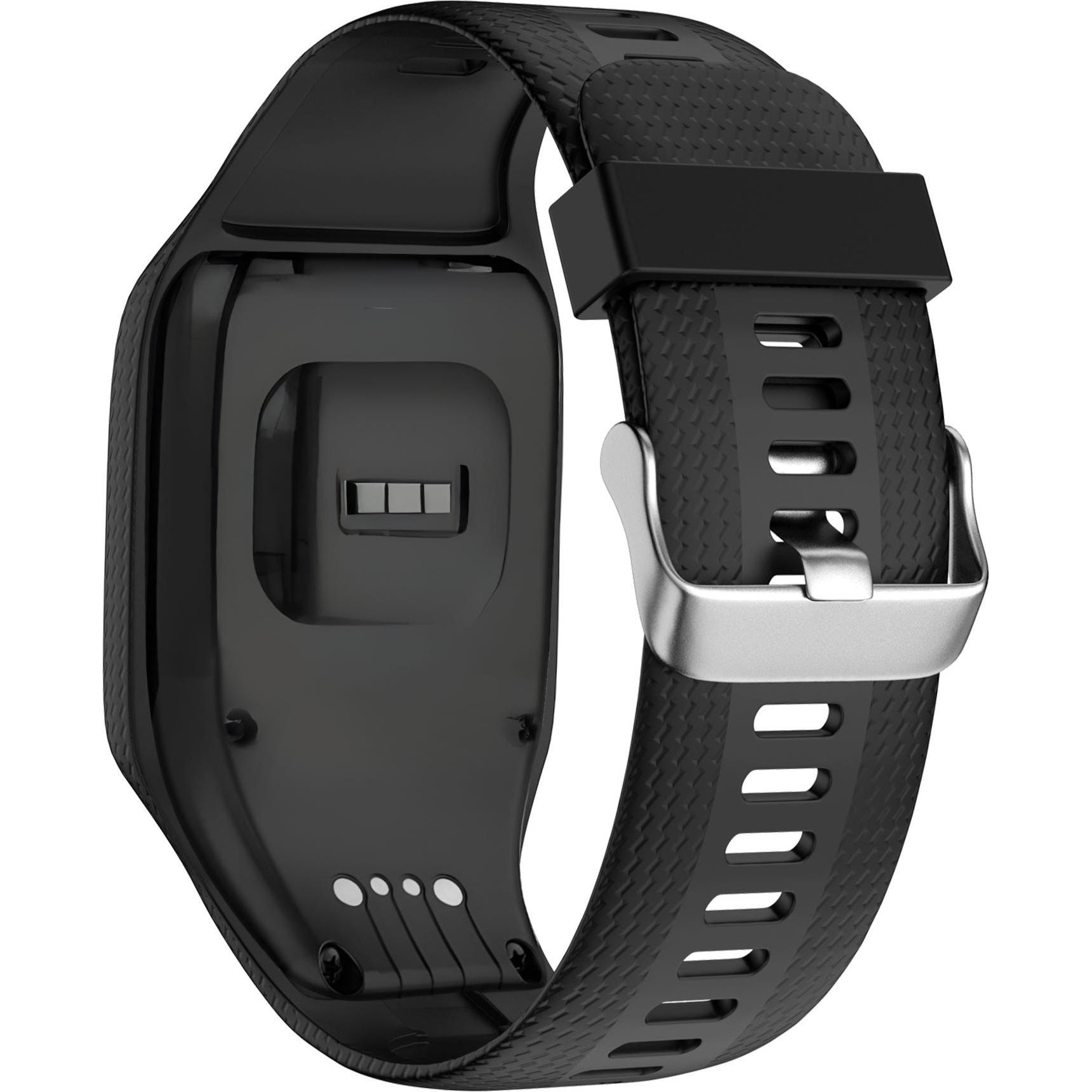 Thumbnail - Bandz Silikon Armband (Silikon), Uhrenarmband, Schwarz